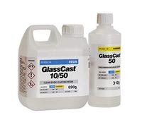 Clear Epoxy Resin UV Stable for Deep Coatings, River Table, 3D Art, Modelling Kit with Gloves (1kg)