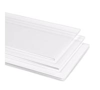 Clear Extruded XT Acrylic Sheet Panel Plastic Material Cut To Size (6mm Thickness, A3-297mm x 420mm)