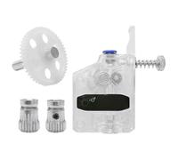 Clear Extruder Double Drives Printer Extrusion Parts Supplies Temperature Control Extruder for MK3S Printer High Efficiency