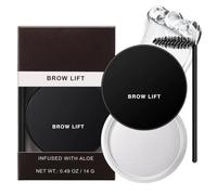 Clear Eyebrow Gel & Wax - Waterproof, Long Lasting Soap Kit for Natural Looking Brows - Smudge Proof, Brow Styling Cream for Perfectly Shaped Brows