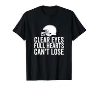 Clear Eyes Full Heart Can't Lose Football Team Value Graphic T-Shirt, Men, Black, S
