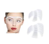 Clear Face Visors, 10 Pcs Eye Shield Plastic Face Shield Transparent Eyelash Shield Shower Face Eye Protector Shields Visors for Makeup Eyelash Extensions