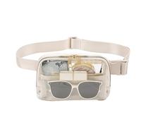Clear Fanny Pack Women - Portable Transparent Sports Bag, Lightweight Adjustable Carrier Bag, Durable Transparent Running Bag, Running Bag for Men Running Women, Travel, beige, see description, See