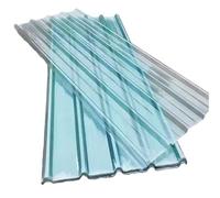 Clear Fiberglass Roofing Panels 1mm Corrugated Daylighting Sheets Sun Protection Cladding Easy to Cut 0.9x1m (35x39in) 20 Pcs for Durable Outdoor Use