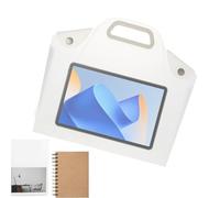 Clear File Folder,Clear Project Folders - Carrying Case Protector Reusable Cover Organization Portable Pocket Waterproof for Office Resume Project School Recipe