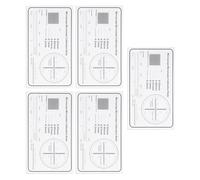 Clear Film Calibration Tool for Microscopes 0.1mm Calibration Ruler Slide for Student and Professional Use Microscope Micrometer Calibration Ruler Film