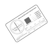 Clear Film Calibration Tool for Microscopes 0.1mm Calibration Ruler Slide for Student and Professional Use Microscope Micrometer Calibration Ruler Film