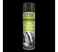 Sealey Multipurpose Clear Fine Oil Lubricant 500ml