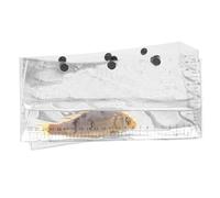 Clear Fish Weighing Bags, Fish Fishing Bag, Convenient Design, Transparent UV Scale, Foldable Observation Package for Women and Men