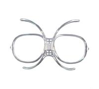 Clear Flexible Ski Goggle Insert Frame, Adjustable Optical Adapter for Prescription Lenses, Compatible with Prophecy and Knowledge Models(B)