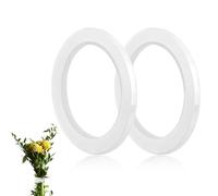 Clear Floral Tape, 2 Rolls 1/4 Inch Waterproof Floral Tape for Fresh Flowers Thin Florist Tape Floral Arrangements Supplies for Bouquets, Vase, Binding Fresh Flower, Corsages, DIY Crafts Decorations