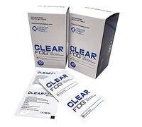 Clear Fog Anti-Fog Wipes, Prevent Steamed Up Glasses, Glasses Cleaning, Fog Wipes Lasts 24hrs, Lens Cleaning - 2 Pack of 30 Wipes (60 Wipes)