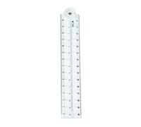 Clear Folding Ruler Drawing Measuring Length 0-30cm Math Measuring Tool For Student Teacher Drawing Drafting