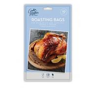 Clear Food Grade Polyester Roasting Bags, 10 Pack (25cm x 38cm) - Oven & Microwave Safe, Perfect for Cooking, Baking, and Roasting