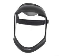 Clear for Safety Visor, Thickened Impact-Resistant Shield For Lawn Mowing, Landscaping, And Debris With Adjustable Headgear