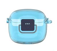 Clear For TPU Case for JBL Tune Flex2 Shockproof Protection for Your Headphones (Transparent blue)