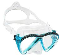 (Clear/Frame Aquamarine) Cressi Matrix Dive Mask