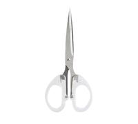 Clear Frosted Handle Craft Scissors, Comfortable Grip, Portable, Perfect for Paper Fabric, for Student Teachers Staff