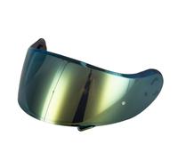 Clear Full Face Helmet Visor for SHOEI II CNS 3 Helmets, Anti Scratch Replacement Lens, Ride with Confidence in Any Weather, Crystal Clear Vision, PC Material (Gold)