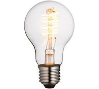 Clear Glass 4W E27 GLS LED Light Bulb - Dimmable Warm White - 265lm 2200k