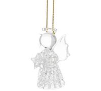 Clear Glass Angel Ornaments Prism Chakra Crystals Pendant for Decoration Christmas Wedding Home Decor Gifts