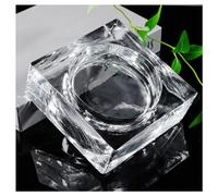Clear Glass Blocks for Thermal Insulation and Soundproofing, Rectangular Solid Glass Bricks 150x150x50mm for Room Divider & Architectural Decoration
