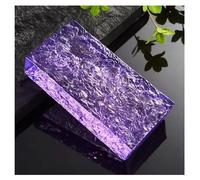 Clear Glass Brick - Solid Glass Brick for Light Transmission & Privacy, Ideal for Home Decoration, Office Interiors, and DIY Projects