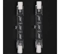 Clear Glass Halogen Bulb R7S 78MM 100W R7S Linear Halogen lamp AC 220-240V J78MM 75W 100W 150W 200W dimmable Warm White 3PC 75W