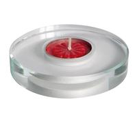 Clear Glass Tealight Holder Diameter 10 cm