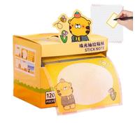 Clear Glitter Sticky Notes 120 Sheets Pull Out Aesthetic