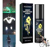 Clear Glow in The Dark Spray Paint, Reflective Outdoor Waterproof, Acrylic Paint for Bike (Yellow)