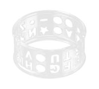 Clear Golf Ball Marker Template - Precision Golf Ball Liner | Unique Letter Marker for Accurate Alignment and Adjustment, User-friendly Drawing Template Tool for the Perfect