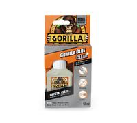 Clear Gorilla Glue 50ml - 4 Pack - Strong, Waterproof Clear Adhesive for Wood & Metal