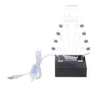 Clear Guitar Pick Stand Pick Box With Base Guitar Holder Display Case Acrylic Display Easel Organizer