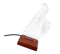 Clear Guitar Pick Stand Pick Box With Base Guitar Pick Holder Guitar Pick Display Case Acrylic Guitar Display Easel