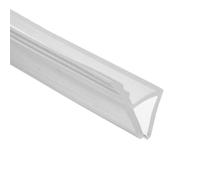 Clear H-Shape Shower Screen Door Seal 2m Length