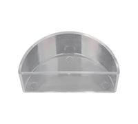 Clear Half Circular Refractive Water Container Physical Optics Experiment Refraction Water Tray For Physics Educational Semi Circular Refraction Tray