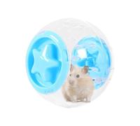 Clear Hamster Ball, Hamster Running Ball Toy with Track, Indoor Activity Small and Medium Pets Daily Fitness Entertainment for Animal Lovers