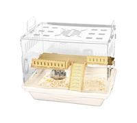 Clear Hamster Cage, Transparent Pet Observation Cage, Small Animal Cages, Gerbils Accommodation, Breathable Small Pet Home Accessories For Lovers, Families