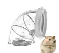 Clear Hamster Tunnels - Transparent Exercise Playground Pipe Tube | Multi Section Interactive Small Animal Habitat Play System for Cages | Pet Tunnel Tube - Fun Hamster Activity Space