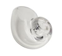 Clear Hermit Crab Shells | Hermit Crab House Decorations | Large Clear Glass Conch Ornaments for Reptiles Crustaceans Fish Spiral Tank Aquarium Terrarium Decor