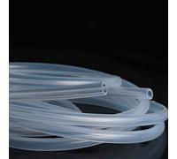 Clear Hose,Clear Plastic Tube, Food Grade Silicone Rubber Hose Translucent 1/3/5 Meters Multiple Diameters(5x7 Mm,5 Meters)