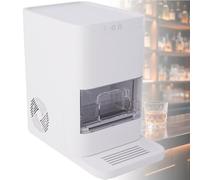 Clear Ice Ball Maker, 2-Inch Countertop Ice Maker with LCD Touch Panel, Self-Cleaning Function, Quiet Operation, 8-10 Ice Capacity for Home & Bar Use