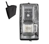 Clear Ice Cream Maker Dust Cover Compatible with Ninja Creami NC501 NC301 NC299AMZ,Ice Cream Machine Bag with Hanging Strap & 4 Pockets,Waterproof Protective Cover for Ice Cream Machine.