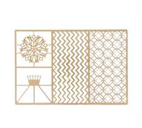 Clear Ice Cube Maker Design Tray, Craft Modern Ice Mold DIY Ice Stamp Tray Ice Cube Imprinter for Cocktails Whiskey Bourbon Lovers (C04)