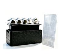 Clear Ice Cube Maker for Whiskey & Cocktails - 10 Large 2 Inch Clear Ice Tray for Slow Melting, Cloud-Free Ice Silicone Ice Mold for Home Bar, Old Fashioned Glass, Gift for Whiskey Lovers