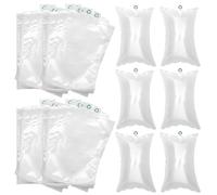 Clear Inflatable Air Cushion Bags 15×30cm, 100 Pack Void Fill Packaging Filler, Shockproof Air Bags for Packing Materials, Protective Plastic Bags for Shipping Boxes and Fragile Items