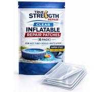 Clear Inflatable Repair Patch 6 Pack Underwater Leak Fix True Strength Repair