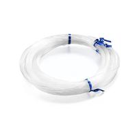 Clear Invisible Nylon Fishing Wire for Hanging Balloons Crafts Jewelry Making DIY Decorations Beginner Friendly Thin Transparent String Party Wedding Christmas Decor Garland Beading (0.03inch/0.9mm)