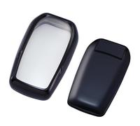 Clear Key Fob Cover Case For Toyota RAV4 For Tacoma For Highlander For Corolla For Sienna For Camry For Crown 2025 4Runner(BLACK)